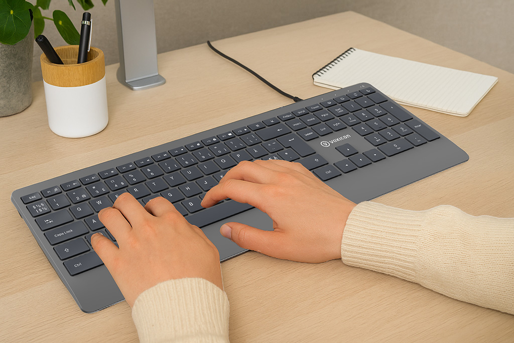 Voxicon 320W tastatur nærbilde