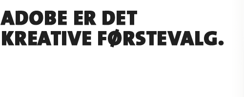 Adobe er det kreative reative Cloud for Education