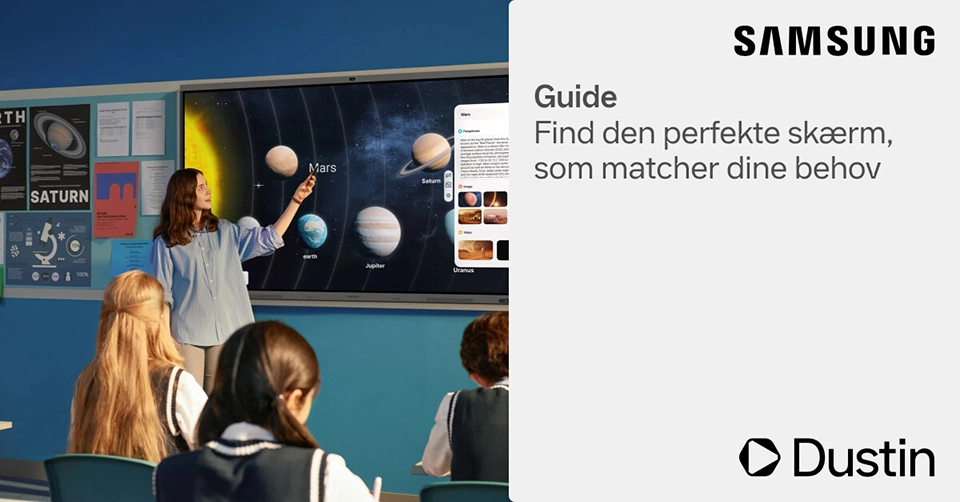 Hitta den perfekta skärmen till din setup
